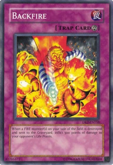 Backfire Dark Revelation Volume 2 Yu-Gi-Oh! card