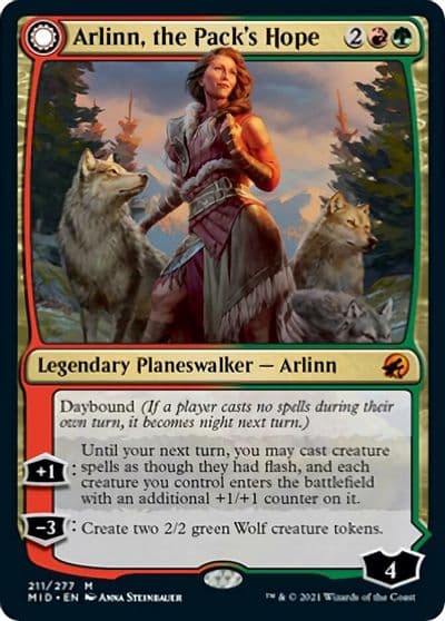 Arlinn the Packs Hope Innistrad: Midnight Hunt Magic card