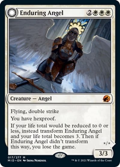 Enduring Angel Innistrad: Midnight Hunt Magic card