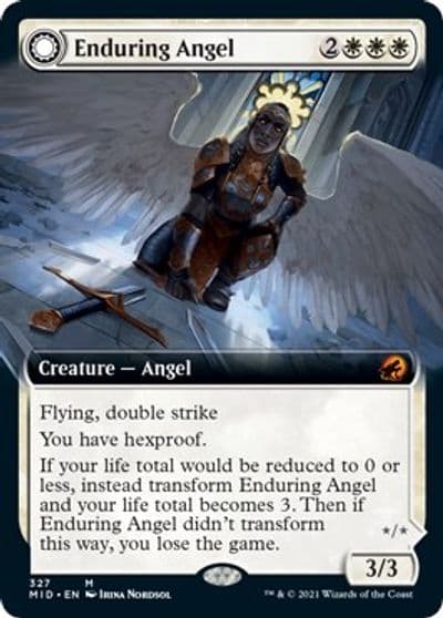 Enduring Angel Extended Art Innistrad: Midnight Hunt Magic card