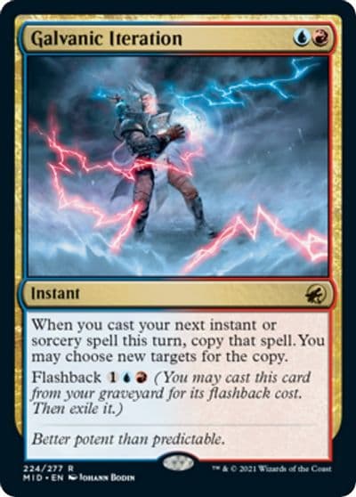 Galvanic Iteration Innistrad: Midnight Hunt Magic card