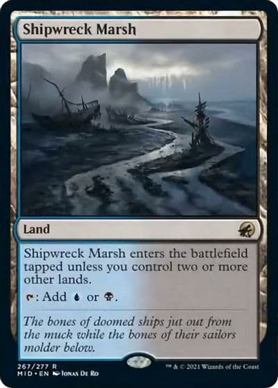 Shipwreck Marsh Innistrad: Midnight Hunt Magic card