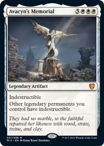 Avacyns Memorial Commander: Innistrad: Midnight Hunt Magic card