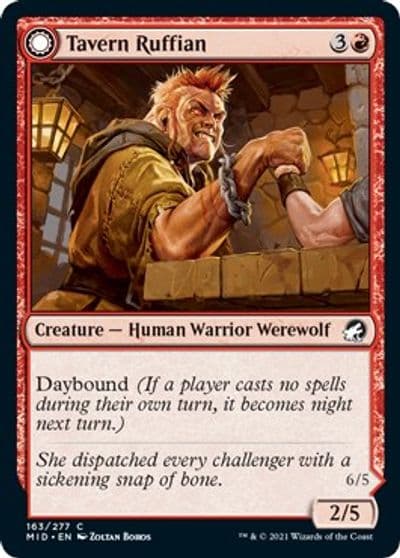 Tavern Ruffian Innistrad: Midnight Hunt Magic card