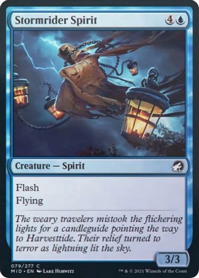 Stormrider Spirit Innistrad: Midnight Hunt Magic card