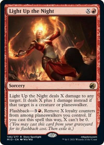 Light Up the Night Innistrad: Midnight Hunt Magic card