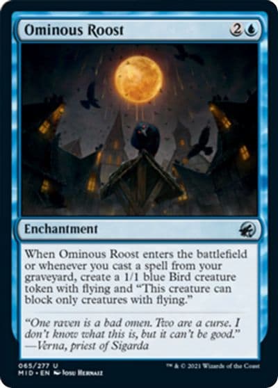 Ominous Roost Innistrad: Midnight Hunt Magic card