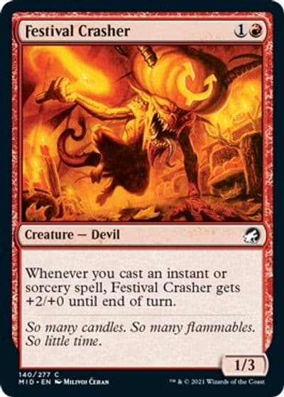Festival Crasher Innistrad: Midnight Hunt Magic card