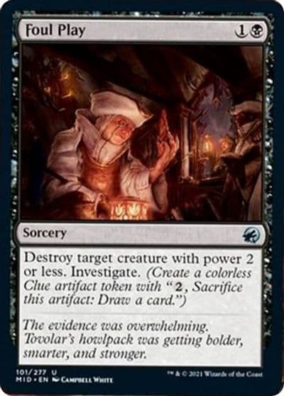 Foul Play Innistrad: Midnight Hunt Magic card