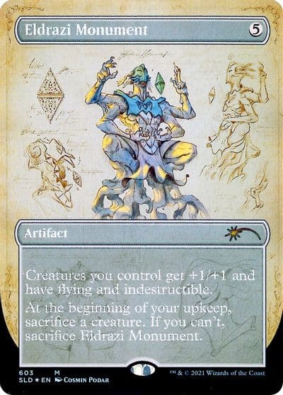Eldrazi Monument Secret Lair Drop Series Magic card
