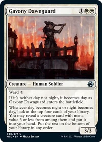 Gavony Dawnguard Innistrad: Midnight Hunt Magic card