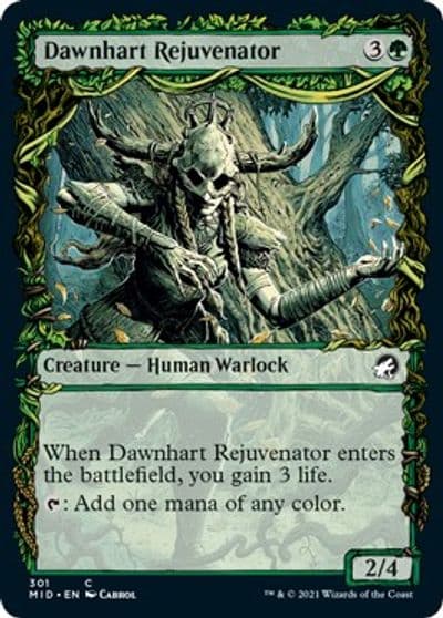 Dawnhart Rejuvenator Showcase Innistrad: Midnight Hunt Magic card