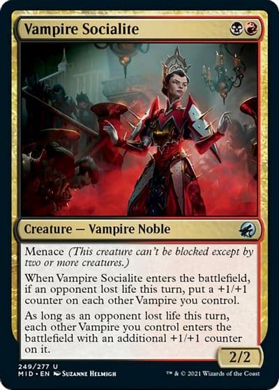 Vampire Socialite Innistrad: Midnight Hunt Magic card