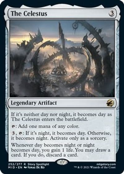 The Celestus Innistrad: Midnight Hunt Magic card