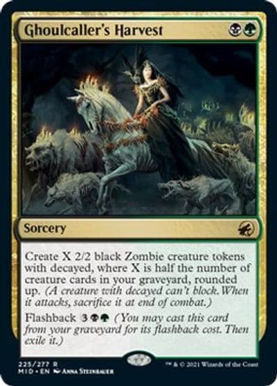 Ghoulcallers Harvest Innistrad: Midnight Hunt Magic card