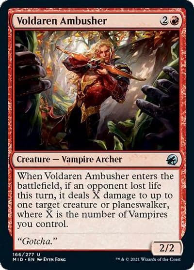 Voldaren Ambusher Innistrad: Midnight Hunt Magic card