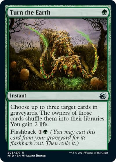 Turn the Earth Innistrad: Midnight Hunt Magic card