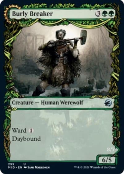 Burly Breaker Showcase Innistrad: Midnight Hunt Magic card
