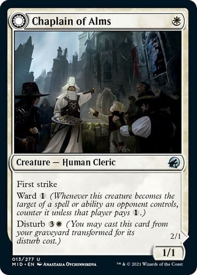 Chaplain of Alms Innistrad: Midnight Hunt Magic card