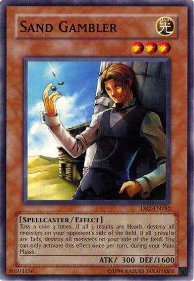 Sand Gambler Dark Revelation Volume 2 Yu-Gi-Oh! card