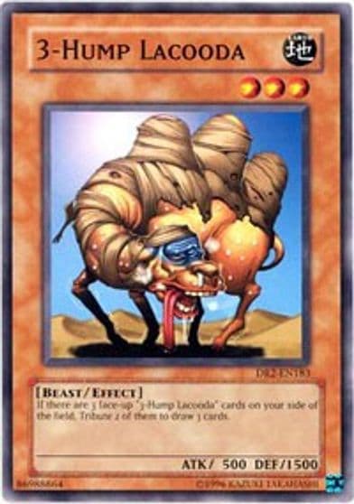3 Hump Lacooda Dark Revelation Volume 2 Yu-Gi-Oh! card