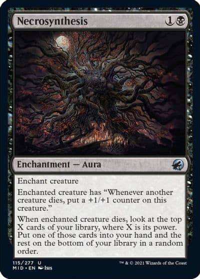 Necrosynthesis Innistrad: Midnight Hunt Magic card