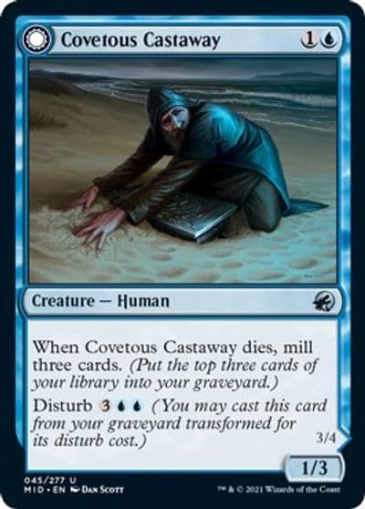 Covetous Castaway Innistrad: Midnight Hunt Magic card