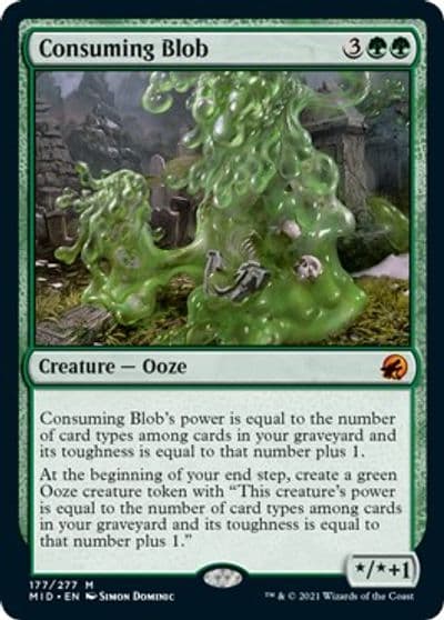 Consuming Blob Innistrad: Midnight Hunt Magic card