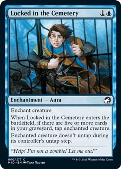 Locked in the Cemetery Innistrad: Midnight Hunt Magic card