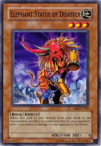 Elephant Statue of Disaster Dark Revelation Volume 2 Yu-Gi-Oh! card