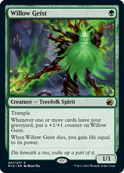 Willow Geist Innistrad: Midnight Hunt Magic card