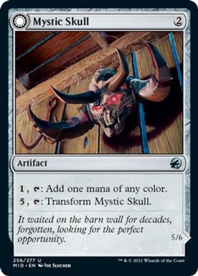 Mystic Skull Innistrad: Midnight Hunt Magic card