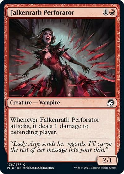 Falkenrath Perforator Innistrad: Midnight Hunt Magic card