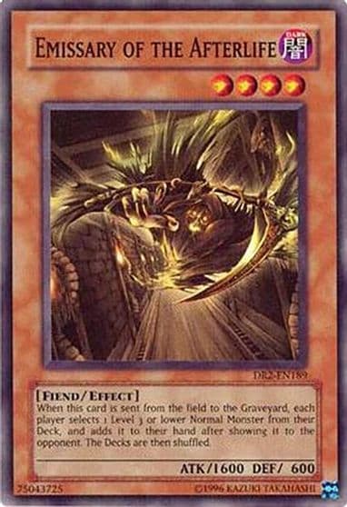 Emissary of the Afterlife Dark Revelation Volume 2 Yu-Gi-Oh! card