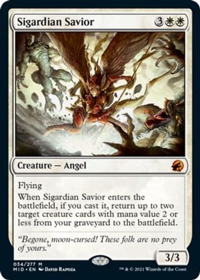 Sigardian Savior Innistrad: Midnight Hunt Magic card