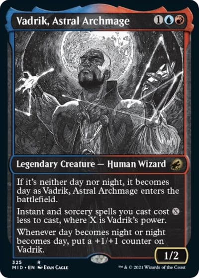 Vadrik Astral Archmage Showcase Innistrad: Midnight Hunt Magic card
