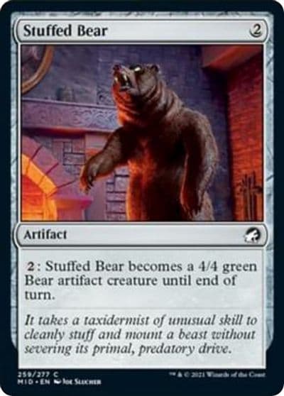 Stuffed Bear Innistrad: Midnight Hunt Magic card