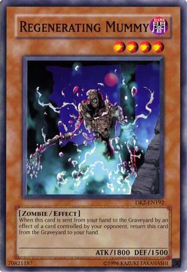Regenerating Mummy Dark Revelation Volume 2 Yu-Gi-Oh! card