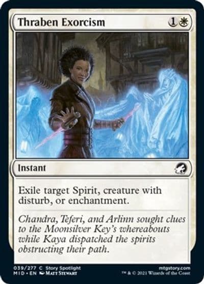 Thraben Exorcism Innistrad: Midnight Hunt Magic card