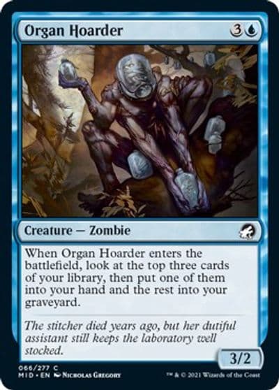 Organ Hoarder Innistrad: Midnight Hunt Magic card