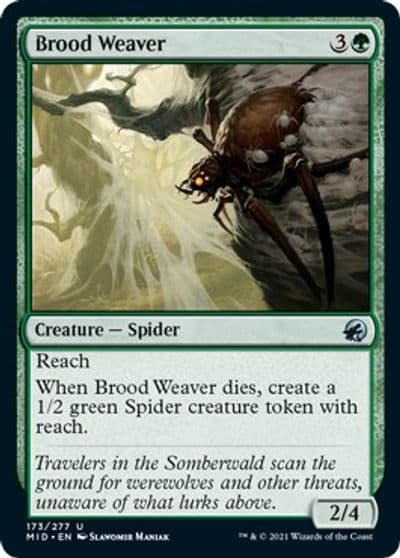 Brood Weaver Innistrad: Midnight Hunt Magic card