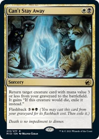 Cant Stay Away Innistrad: Midnight Hunt Magic card