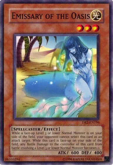 Emissary of the Oasis Dark Revelation Volume 2 Yu-Gi-Oh! card