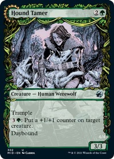 Hound Tamer Showcase Innistrad: Midnight Hunt Magic card