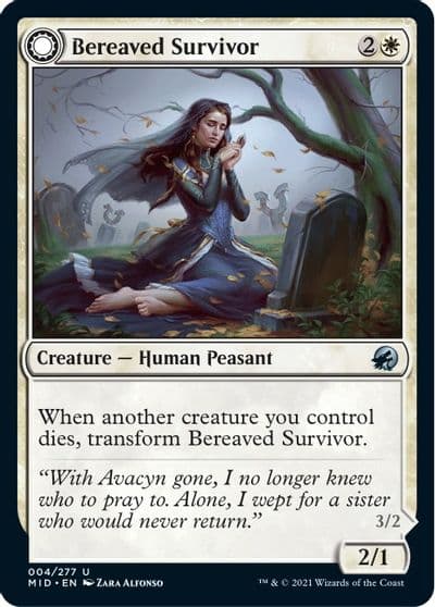 Bereaved Survivor Innistrad: Midnight Hunt Magic card