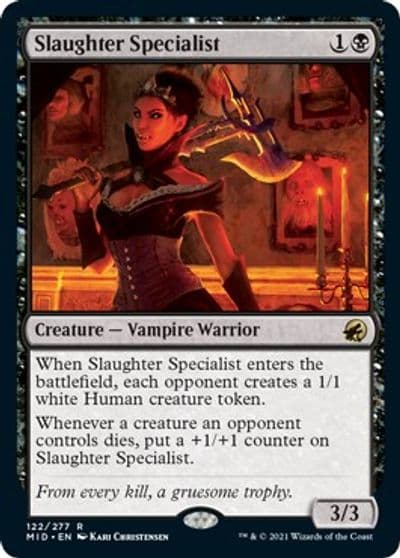 Slaughter Specialist Innistrad: Midnight Hunt Magic card