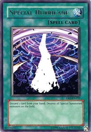 Special Hurricane Dark Revelation Volume 2 Yu-Gi-Oh! card