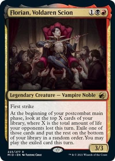 Florian Voldaren Scion Innistrad: Midnight Hunt Magic card