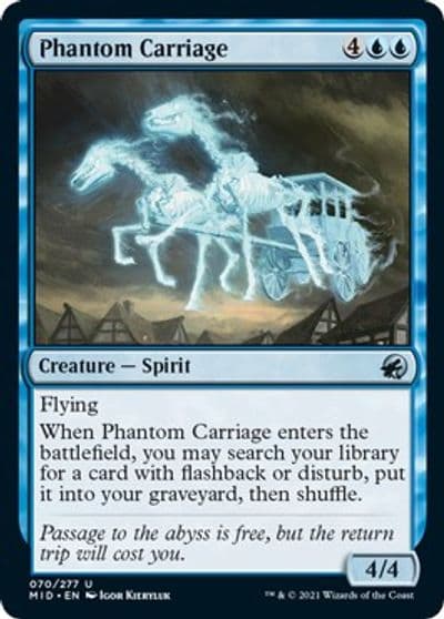 Phantom Carriage Innistrad: Midnight Hunt Magic card