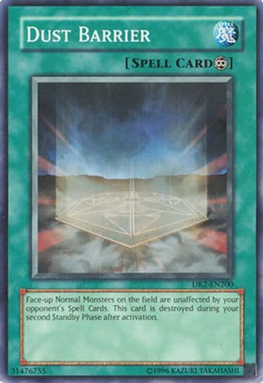 Dust Barrier Dark Revelation Volume 2 Yu-Gi-Oh! card
